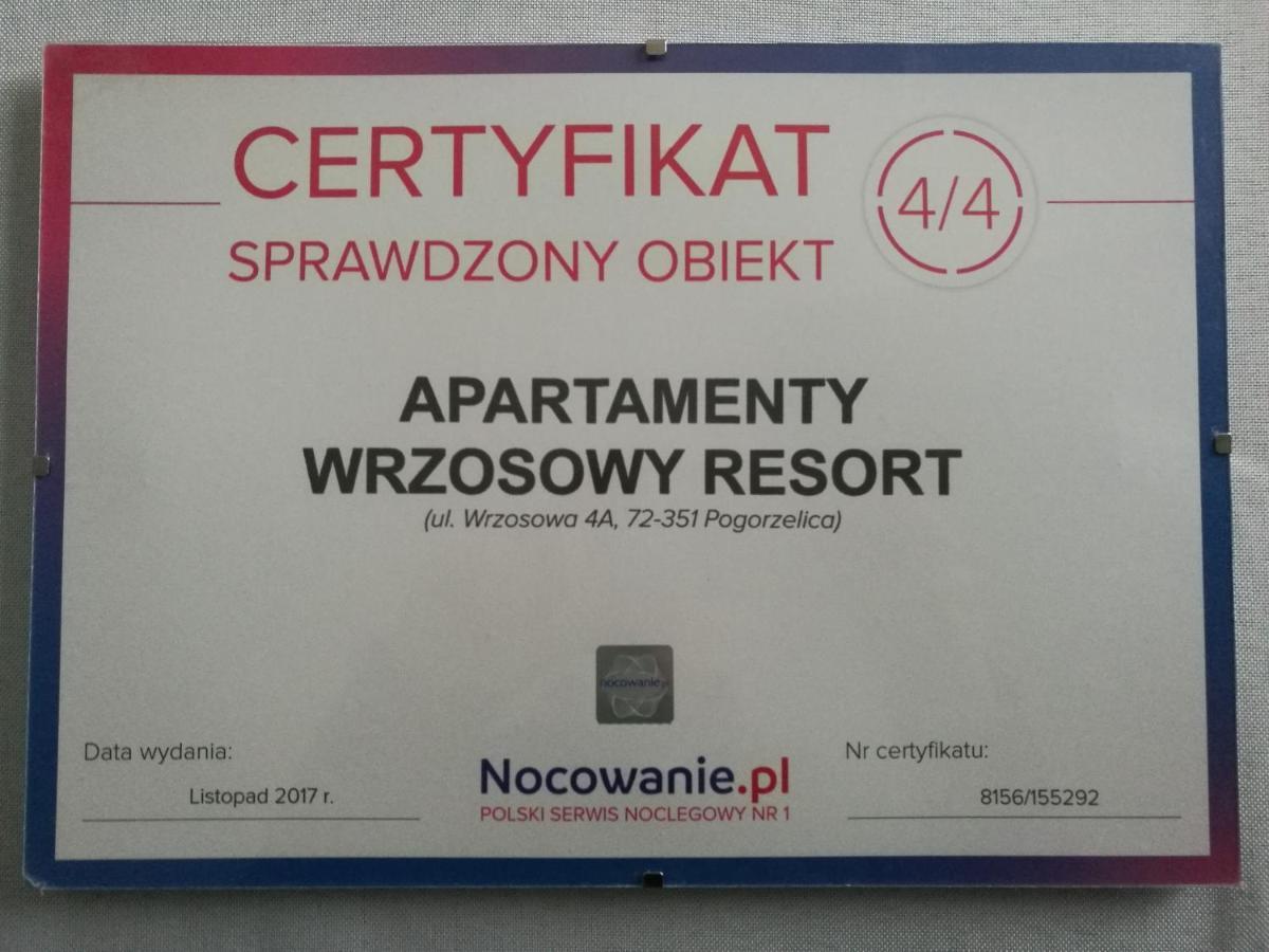 Wrzosowy Resort Pogorzelica Apartament Perlowy Sea&Forest Pogorzelica (Gmina Rewal) Esterno foto
